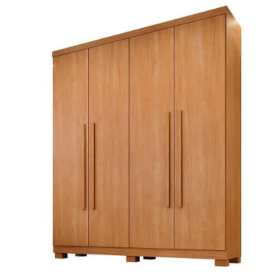 Guarda Roupa Filadélfia 4 Portas Benetil Cinamomo