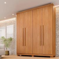 Guarda Roupa Filadélfia 4 Portas Benetil Cinamomo - 4