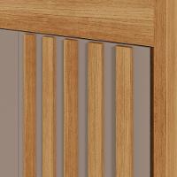 Guarda Roupa Casal Ripado Com 6 Portas E 6 Gavetas Granada - Salleto Savana/off White - 10