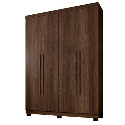 Guarda Roupa New Master 4 Portas Benetil Imbuia