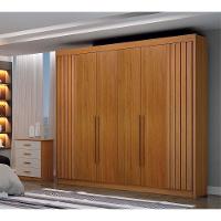 Guarda-roupa 06 Portas São Carlos S/ Espelho - Leifer Móveis Cinamomo - 2