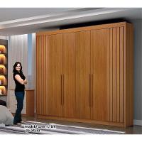 Guarda-roupa 06 Portas São Carlos S/ Espelho - Leifer Móveis Cinamomo - 7