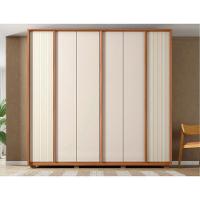 Guarda Roupa Topázio 6 Portas 4 Gavetas Caemmun Freijo-off White - 1