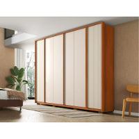 Guarda Roupa Topázio 6 Portas 4 Gavetas Caemmun Freijo-off White - 2