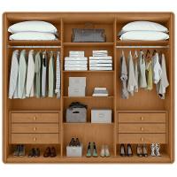 Guarda-roupas Casal Loop 6 Portas Com Pés - Lopas Amendoa Clean/off White - 8