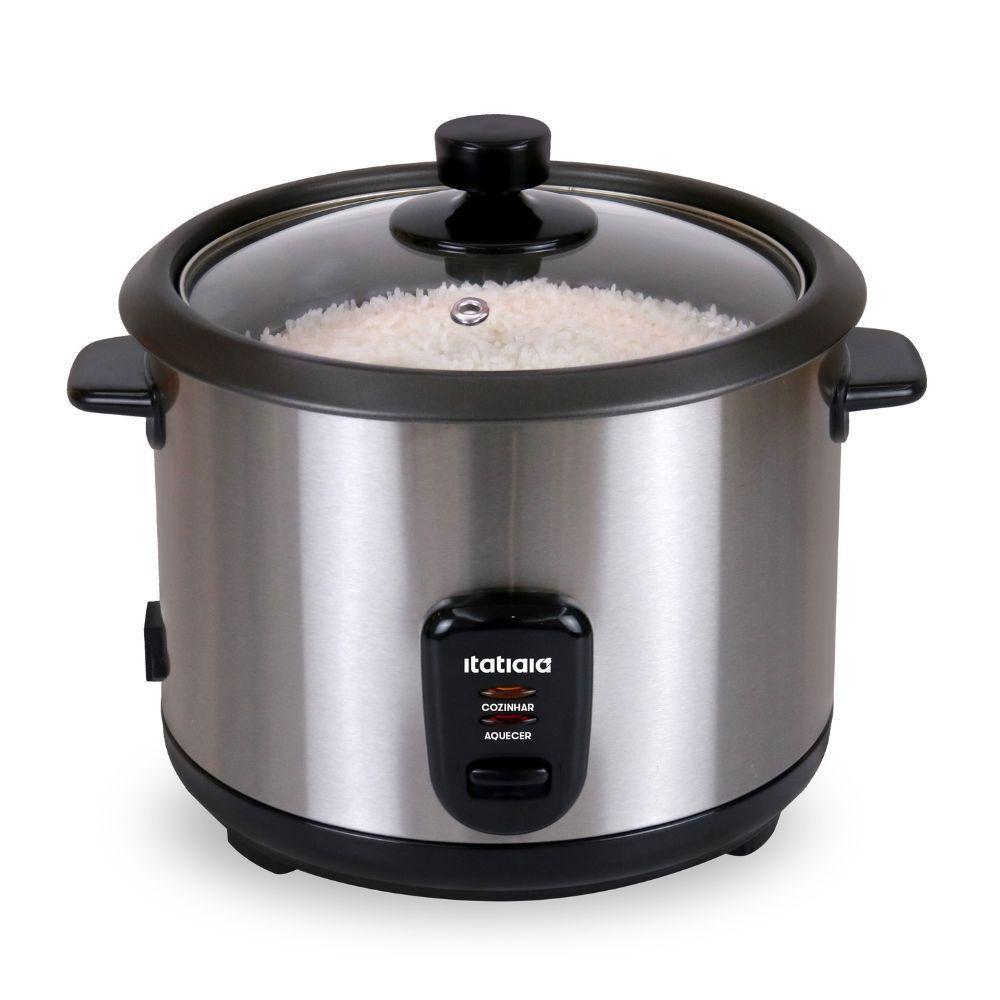 Panela Elétrica Arroz Itatiaia 1,5 Litros 8 Xícaras Inox 220V - 1