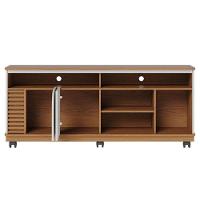 Rack Bancada Jurerê 1.5 Freijó Off White Matte Com Aparador Riviera Freijó – Colibri - 3