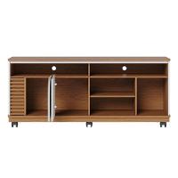 Rack Bancada Jurerê 1.5 Freijó Off White Matte Com Aparador Riviera Freijó – Colibri - 9