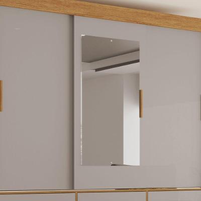 Guarda Roupa Guarda-roupa New Star 3 Portas 9 Gavetas Cinamomo-off White MDP