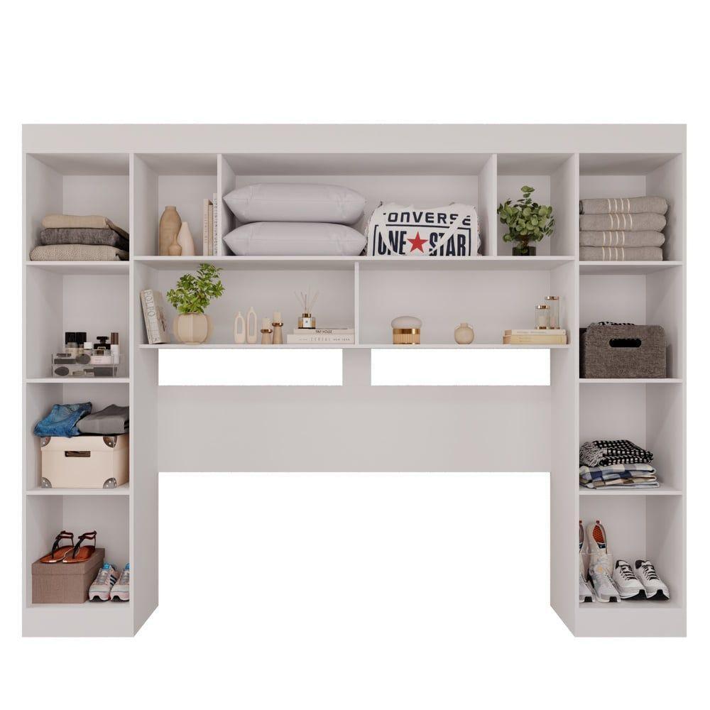 Guarda-roupa Modulado 4 Portas Apolo Salleto Branco - 2