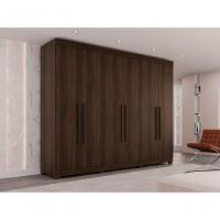 Guarda-roupa Casal 6 Portas 6 Gavetas órion Premium Salleto Savana - 7
