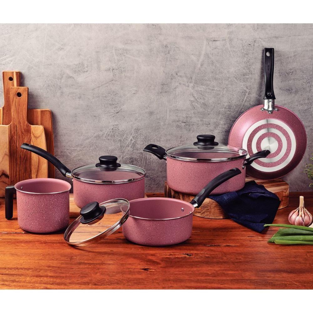 Jogo De Panelas 6 Peças Com Panela Pressão Tramontina - 3