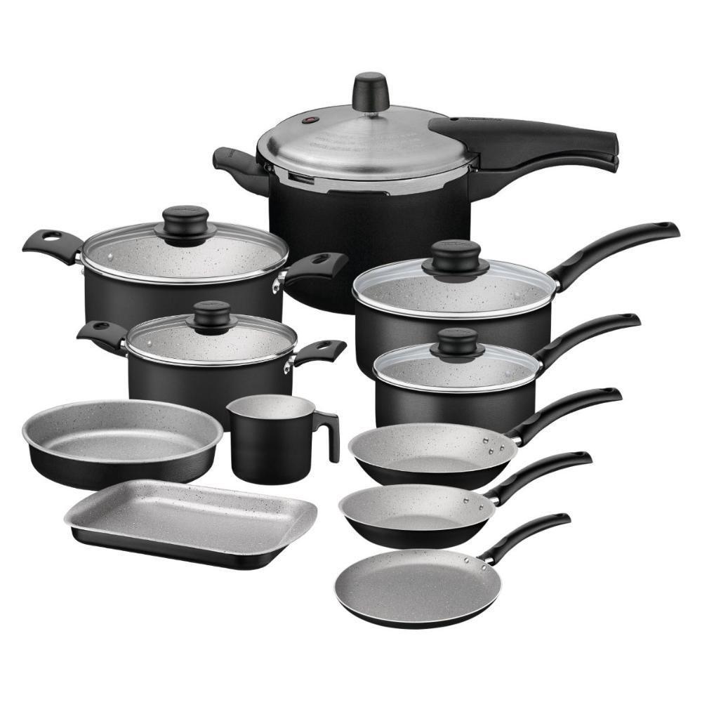 Jogo De Panelas 11 Peças Com Panela Pressão Tramontina - 1