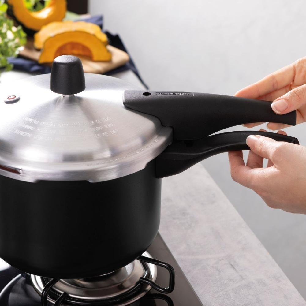 Jogo De Panelas 6 Peças Com Panela Pressão Tramontina - 10