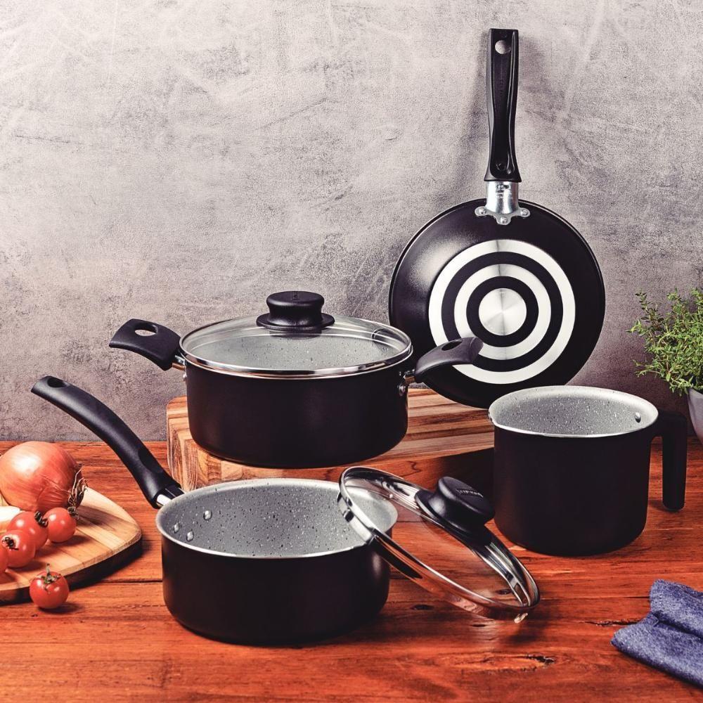 Jogo De Panelas 5 Peças Com Panela Pressão Tramontina - 7