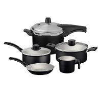 Jogo De Panelas 5 Peças Com Panela Pressão Tramontina - 1