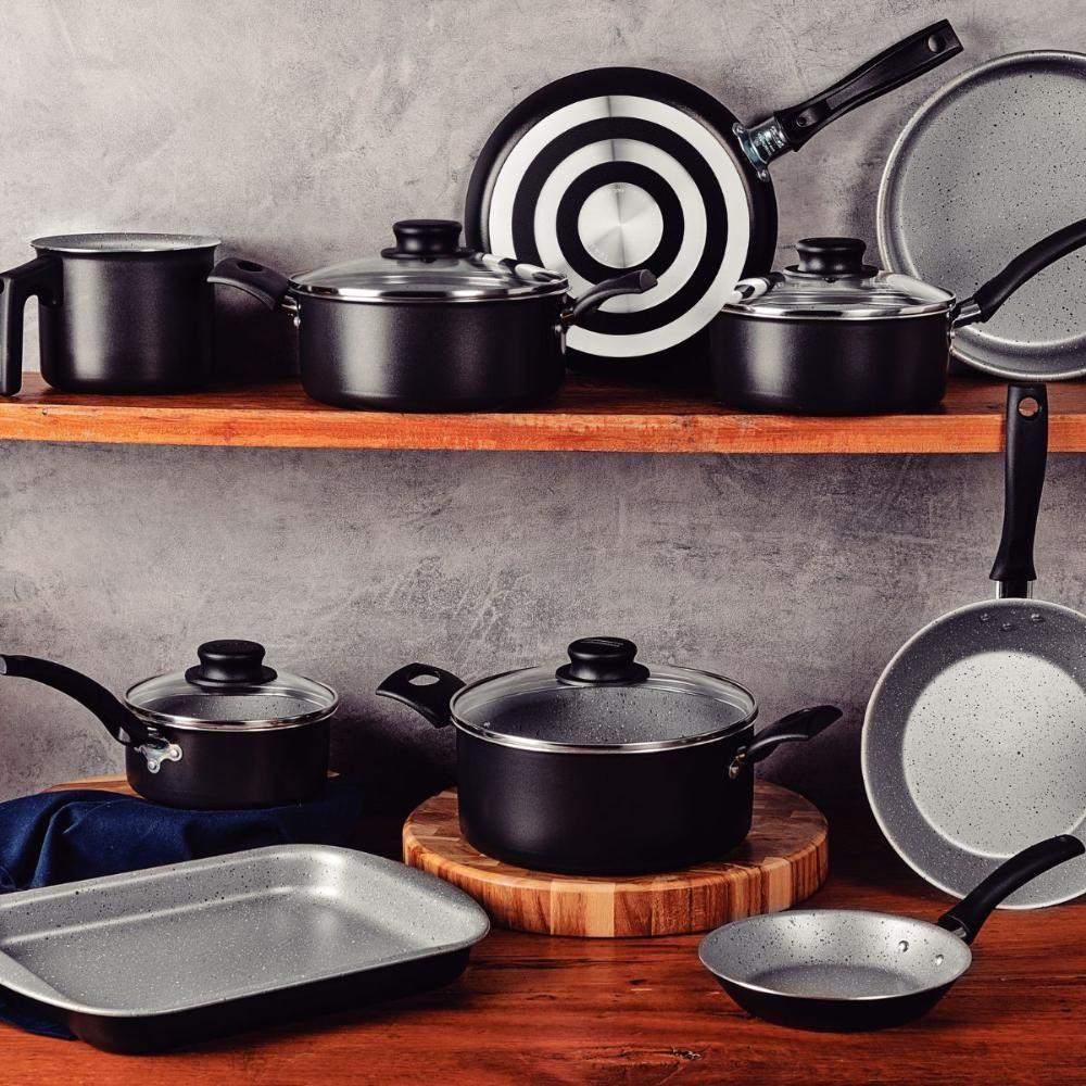 Jogo De Panelas 11 Peças Turim Panela Pressão Tramontina - 8