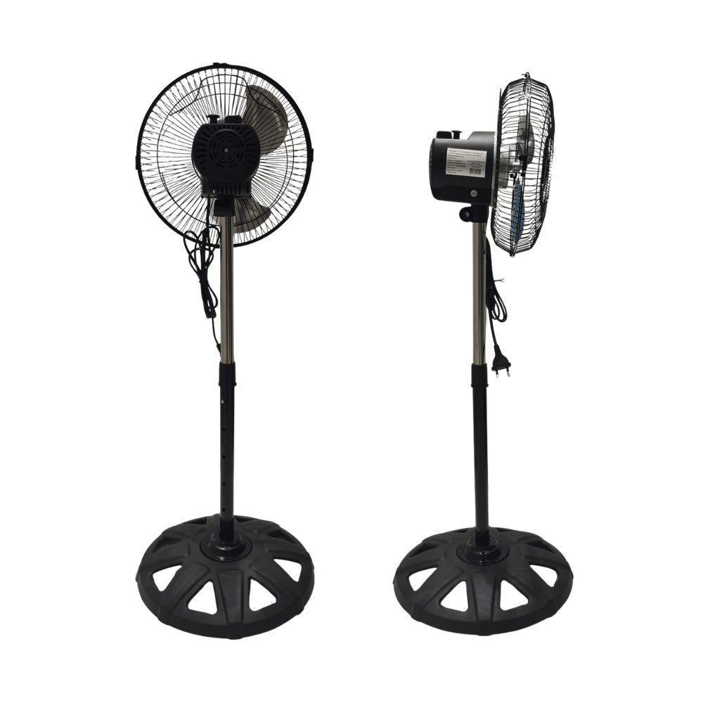 Ventilador Silencioso Pedestal Coluna 3 Velocidades Altura Ajustável 87cm 10pol 3 Pas 60w 60hz 110V - 2