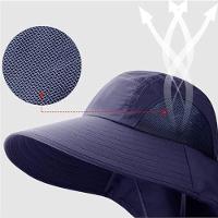 Chapéu Boné Dk Pescador Australiano Respirável Ajustável Upf50+ Bege - 2