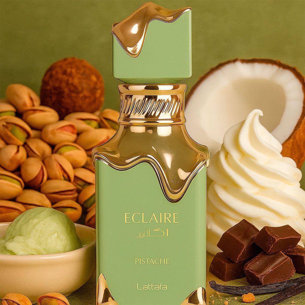 Lattafa Eclaire Pistache Eau De Parfum - Perfume Unissex 100ml - 3