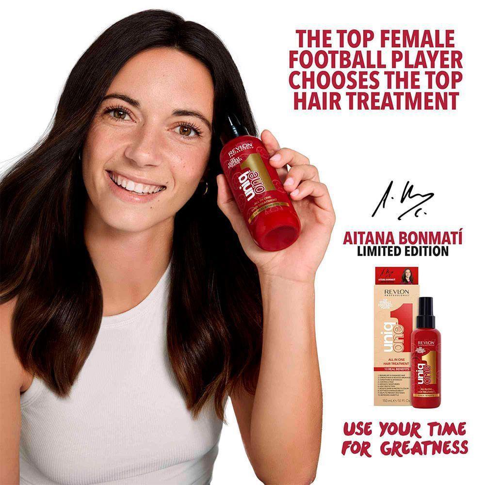 Revlon Uniq One Top Female Football Player Aitana Bonmatí Edition - Leave-in 150ml - 3