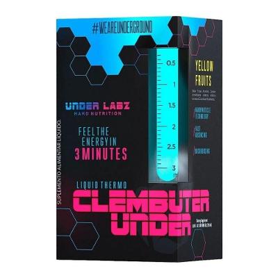 Termogênico Líquido Clembuter Under Labz 250ml - Sabor Frutas Amarelas