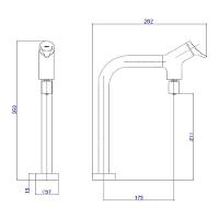 Torneira Misturador Monocomando Deca Gama 2256.c13 De Bancada Cromada - 4