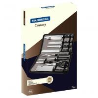 Kit Chef Tramontina Century Com Lâminas Em Inox Com Estojo 10 Peças - 4