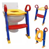Troninho Redutor Assento Infantil Vaso Sanitario Escada Pinico Portatil Ajustavel Desfralde - 5