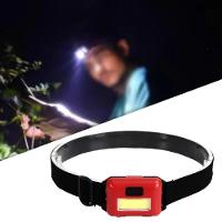 Lanterna Cabeca Led Multiuso Bike Trilha Camping Farol Sinalizador Corrida Capacete Vermelha - 3