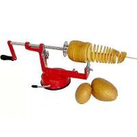 Maquina Cortar Batata Em Espiral Fazer Legumes Frutas Verduras Fatiador Slicer Chips No Palito - 3