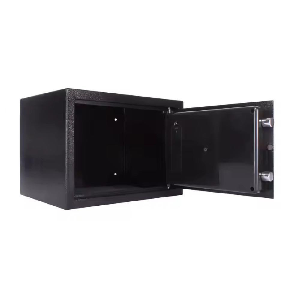 Cofre Eletronico Digital Grande Senha Chave Porta Documentos Armas Display Lcd Bandeja Chumbadores - 8