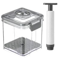 Pote Hermetico Profissional Com Bomba Vacuo Succao Vasilha Vedacao Inteligente Geladeira Cozinha - 1