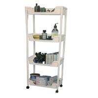 Carrinho Organizador Cozinha Multiuso Manicure Brinquedos 4 Prateleiras Fruteira Quarto Escritorio - 1