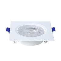 Kit 6 Spot De Led Embutir Slim Mr11 Quadrado 3w Bivolt 6500k Frio - 6