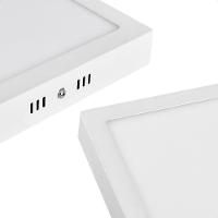 Plafon Taschibra Angra 25cm Quadrado Branco E27 Bivolt Com Lâmpada 4000k Neutro - 6