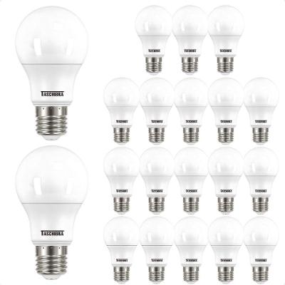 Kit 20 Lâmpadas Led Bulbo Tkl 9w Taschibra E27 Bivolt 3000k Amarelo