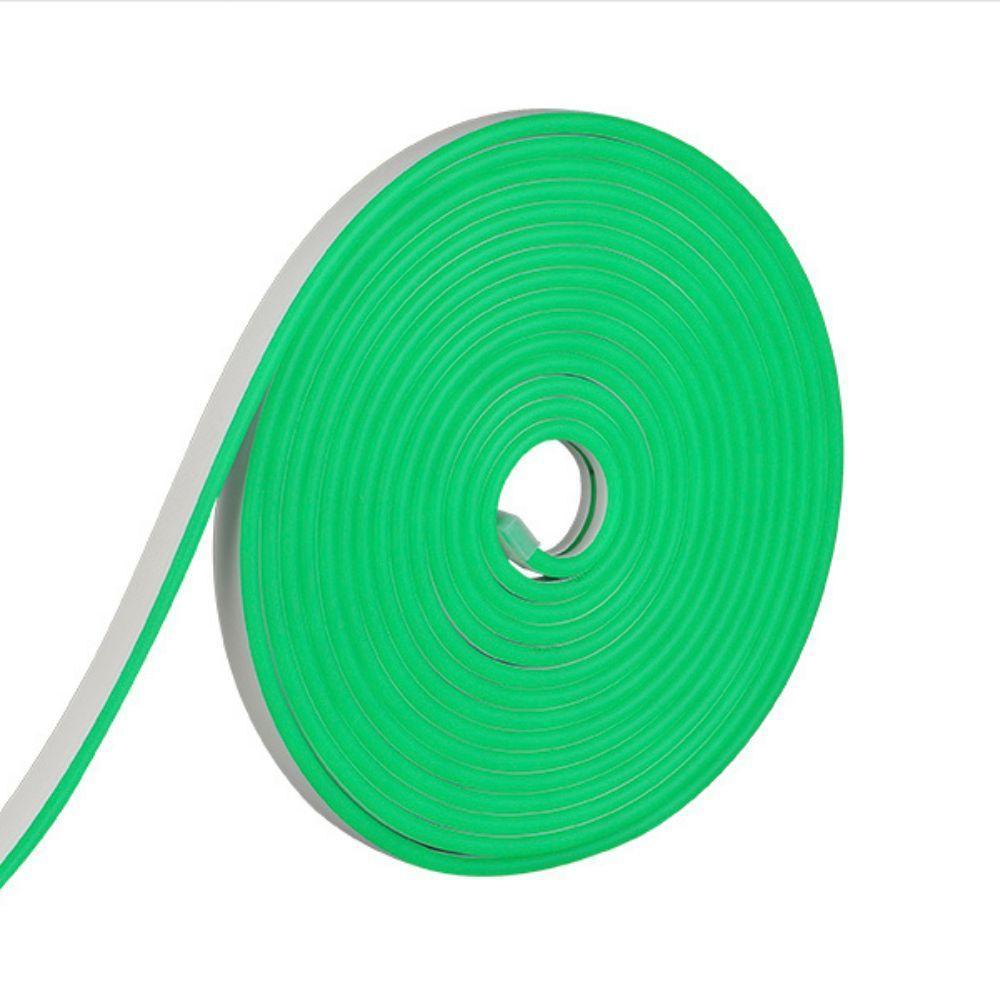 Kit 2 Metros Fita De Led Neon Taschibra 8w/m Ip65 12v Verde - 1