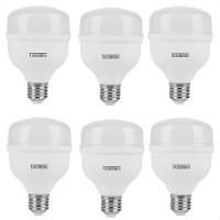 Kit 6 Lâmpadas High Led Tkl 20w Taschibra E27 Bivolt 6500k Frio - 1