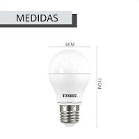 Kit 13 Lâmpadas Led Bulbo Tkl 9w Taschibra E27 Bivolt 3000k Quente - 9
