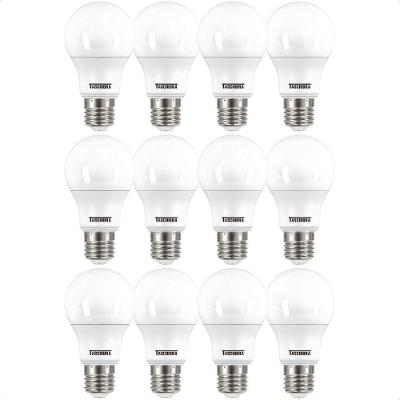 Kit 12 Lâmpadas Led Bulbo Tkl 9w Taschibra E27 Bivolt 4000k Neutro