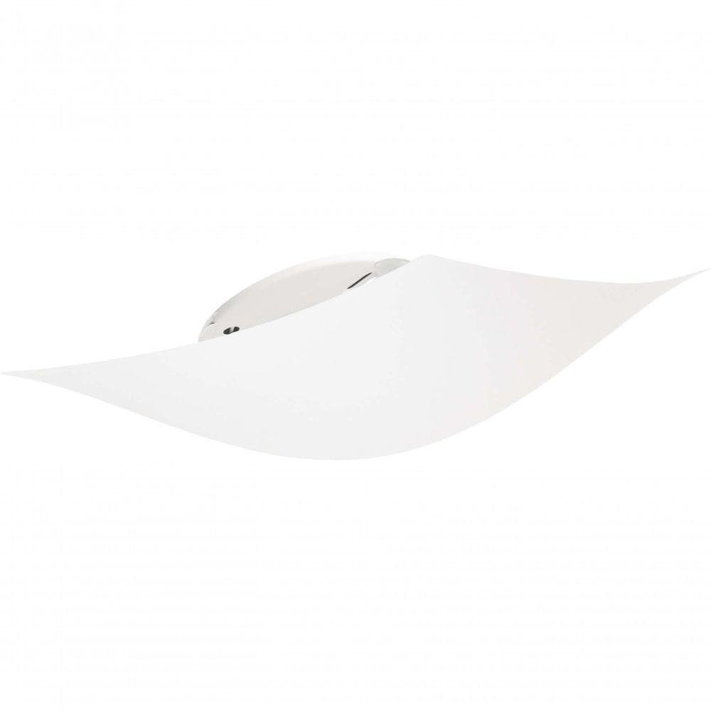 5 Plafon Solari Quadrado Branco Para 1 Lâmpada E27 Bivolt - 2