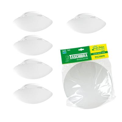 6 Plafon Solari Redondo Branco Para 1 Lâmpada E27 Bivolt