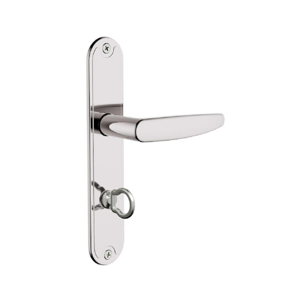 Fechadura Fashion Banheiro Cromada 3f - 1