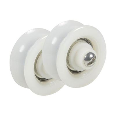 Kit 2 Roldana Portão Nylon 50mm 1/2'' Parafuso Inox - Fp