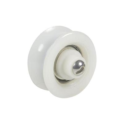 Roldana Portão Nylon 50mm Estreita Parafuso Inox - Fp