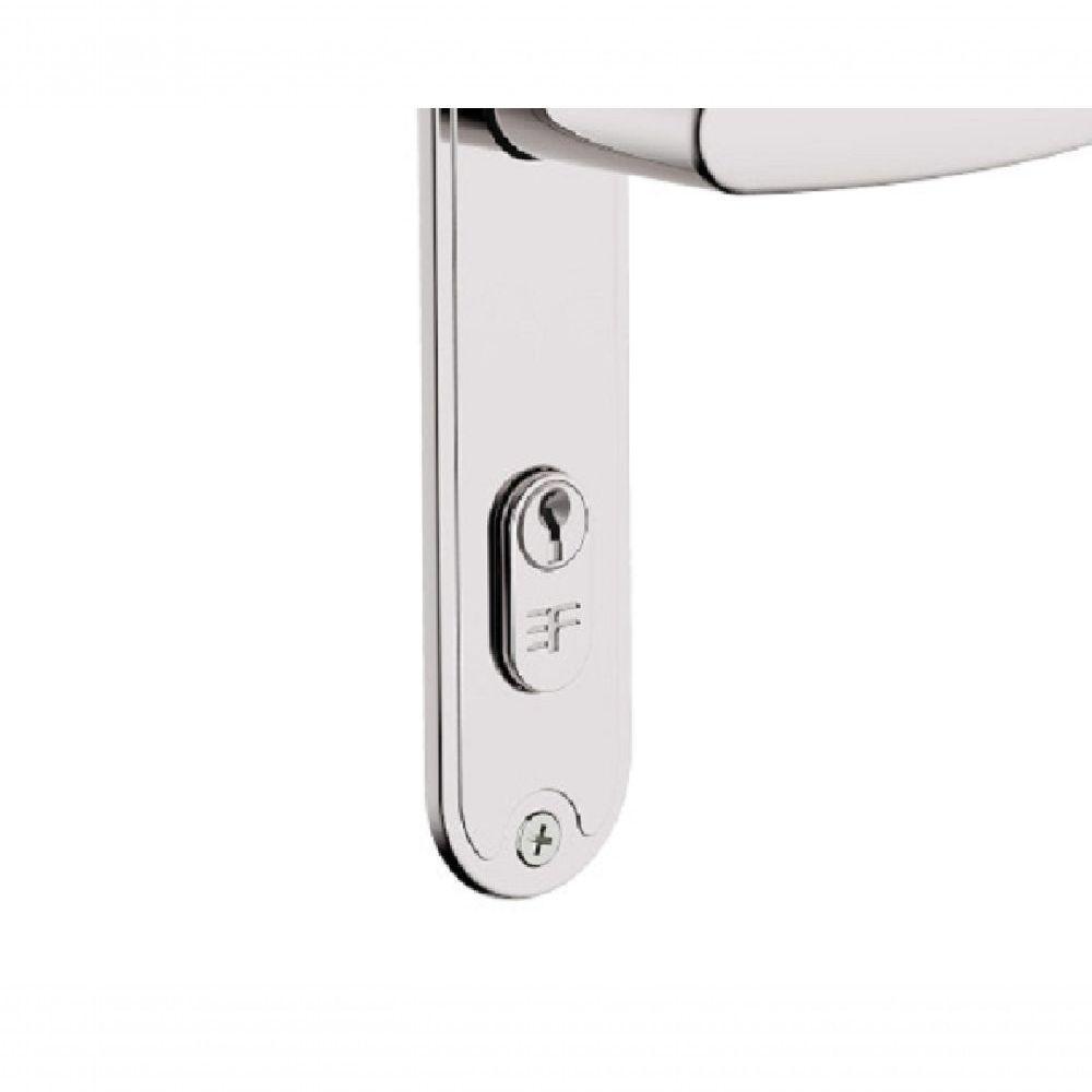 Fechadura Externa Fashion Cromada - 3f - 2