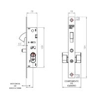 Fechadura Bico De Papagaio 615/50 Cr Cromado - 3f