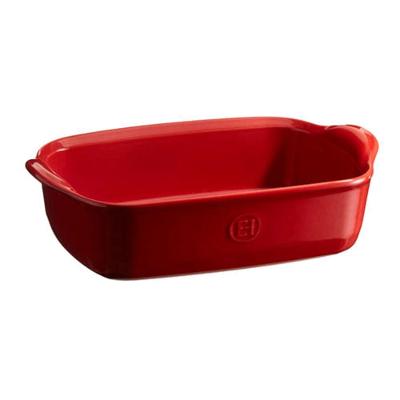 Travessa Retangular Vermelha 22 X 14 Cm - 33010034 - Emile Henry