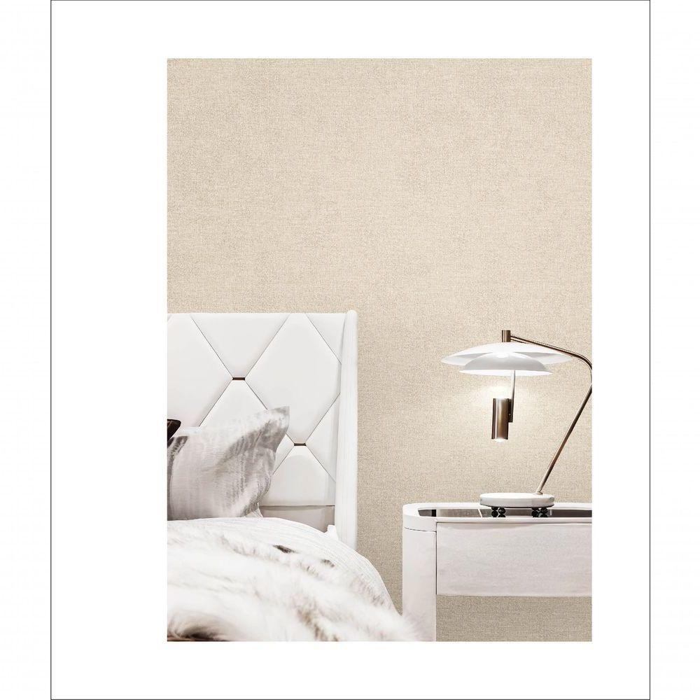 Papel De Parede Brut Textil Bege Bt2021106 - 1